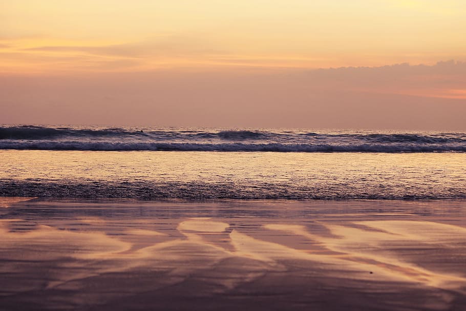 Holiday, Sea, Beach, Cloud, Sand, evening, tourism, wave, nature HD wallpaper