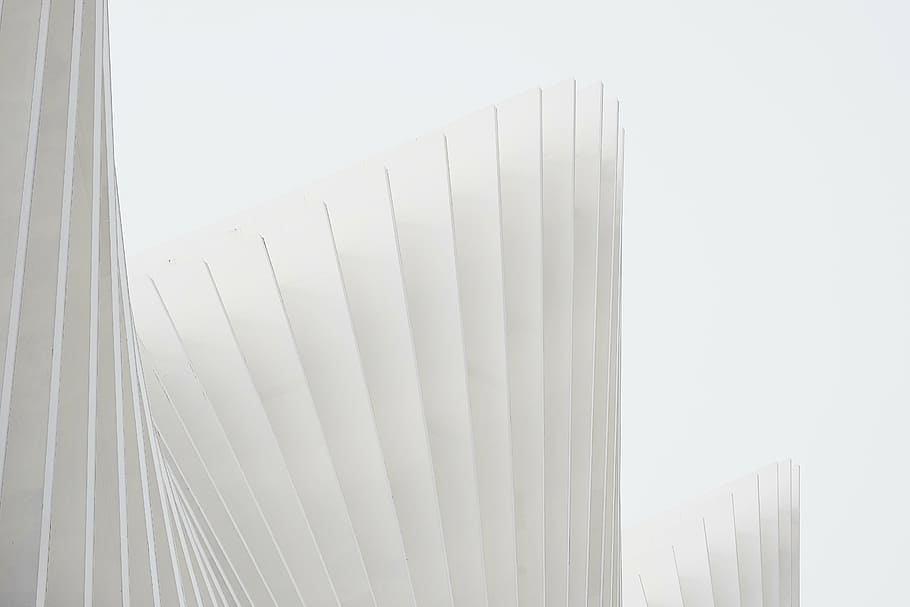 white digital wallpaper, architecture, building, structure HD wallpaper
