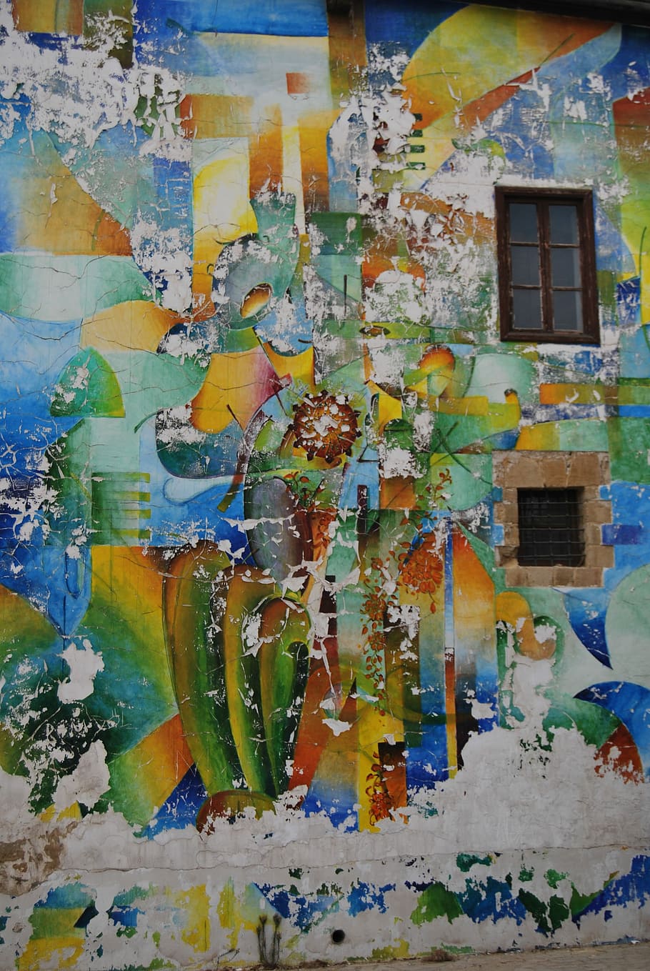 Color, Wall, Paint, architecture, built structure, building exterior HD wallpaper