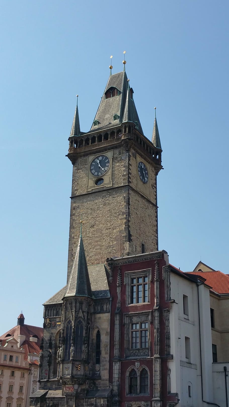 town hall, town square, old, historic, architecture, built structure, HD wallpaper