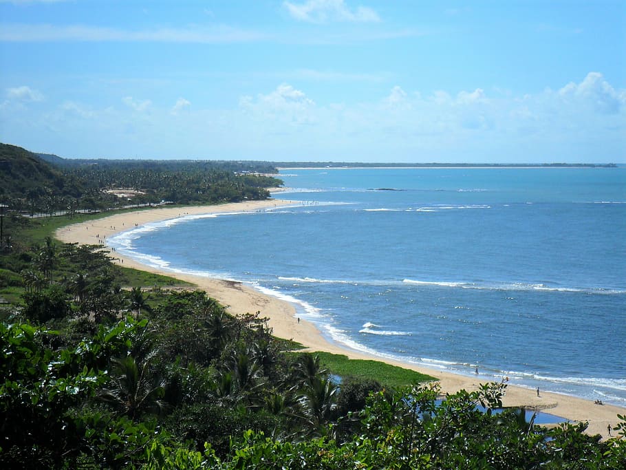 bahia, landscape, beach, water, sea, scenics - nature, beauty in nature HD wallpaper