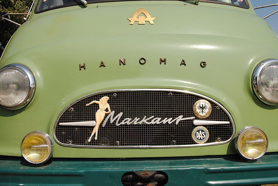 oldtimer, truck, meeting, mode of transportation, car, motor vehicle HD wallpaper