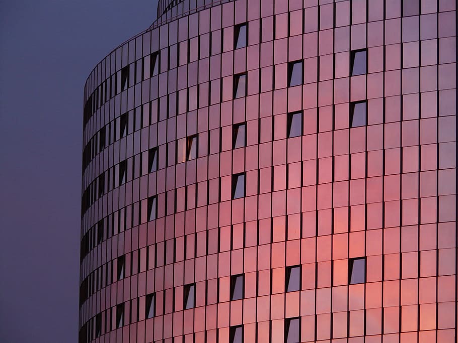 Maritime, Hotel, Building, Facade, window, glass, architecture HD wallpaper