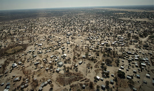 botswana, okavango, delta, maun, aerial view, environment, architecture HD wallpaper