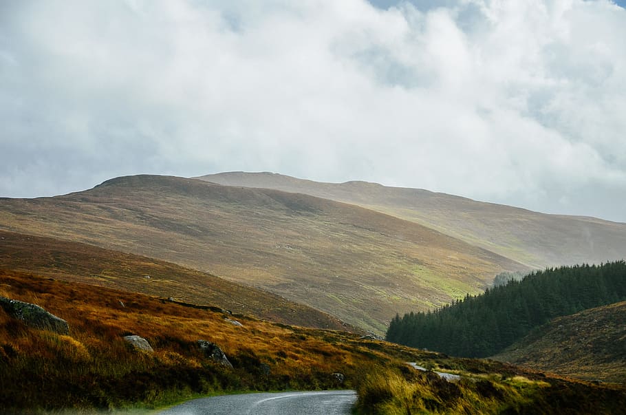 Mountain landscape, nature, scenics, cloud - Sky, outdoors, hill HD wallpaper