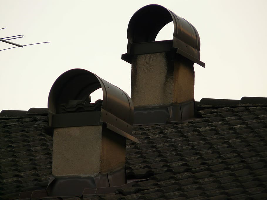 Chimney, Fireplace, Roof, architecture, built structure, building exterior HD wallpaper