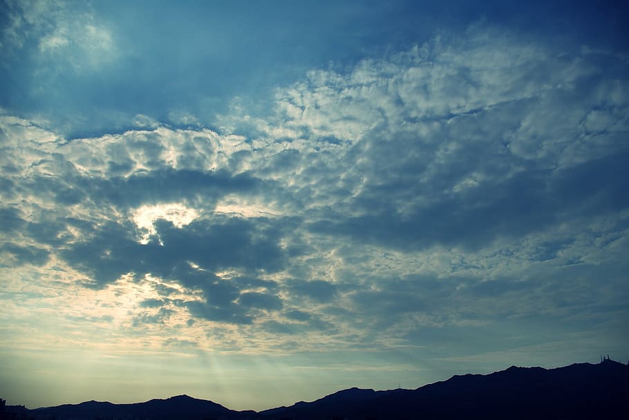 cloud, sky, sunshine, cloudy sky, cloud - sky, beauty in nature HD wallpaper