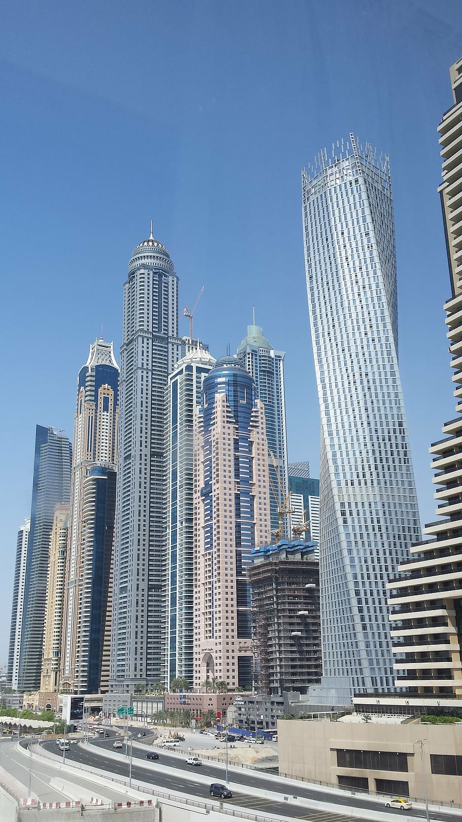 city buildings, emirates, tourism, dubai, u a e, skyscraper, development, HD wallpaper