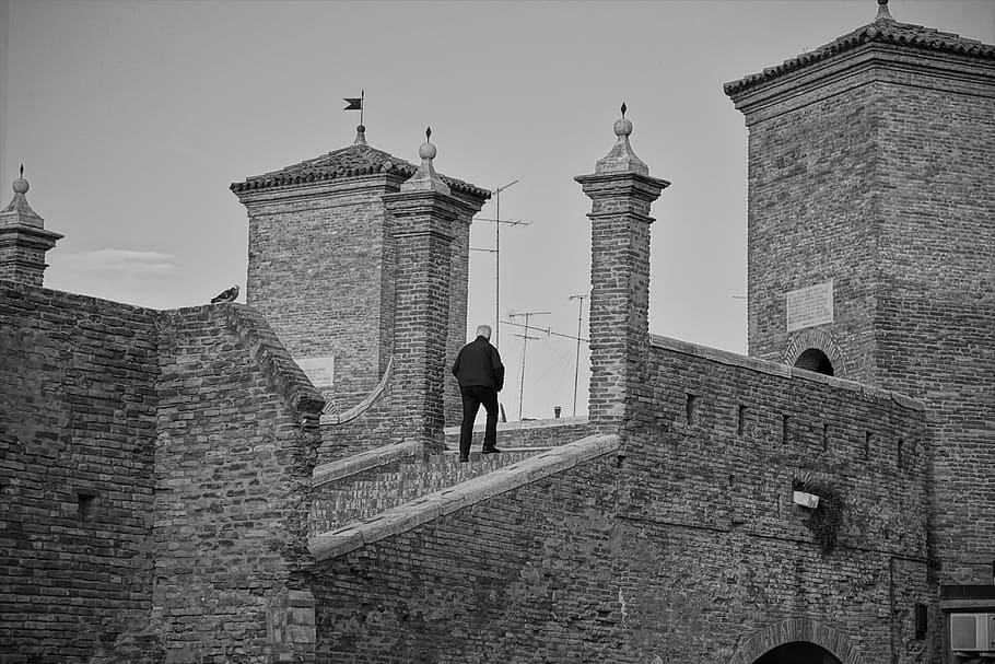 comacchio, architecture, monument, built structure, building exterior HD wallpaper