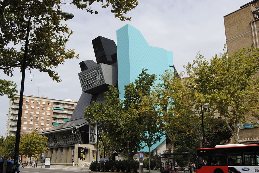 saragossa, museum, paul, architecture, city, building exterior HD wallpaper