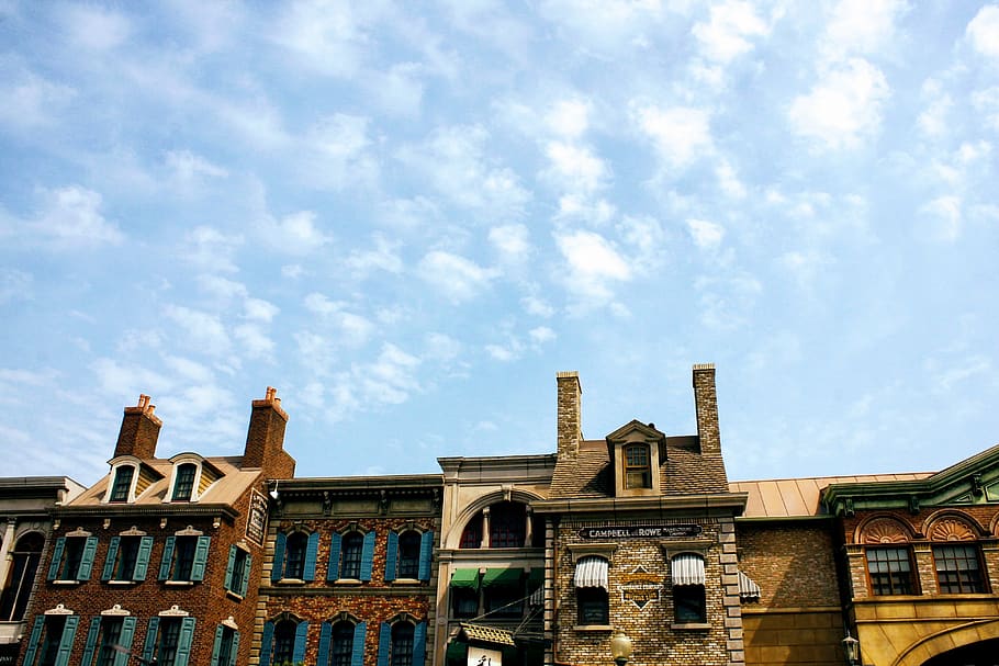 A very old building. Фон архитектура Старая. Bill building.