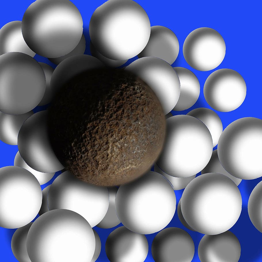 space, sphere, cluster, blue, egg, food, indoors, still life HD wallpaper