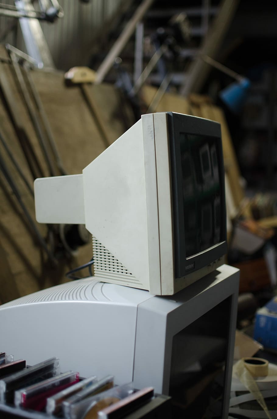 Computer, Old, Technology, Screen, display, pc, desktop, electronic HD wallpaper