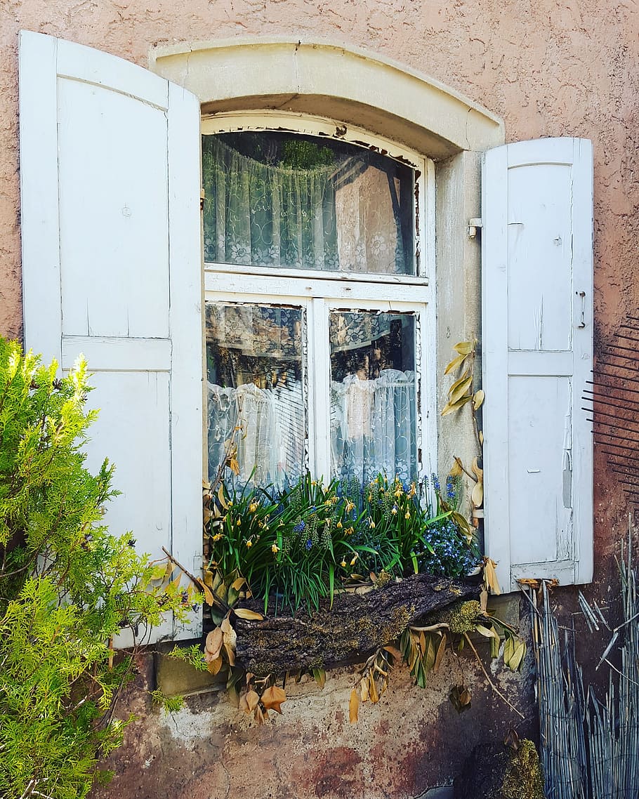 home, window, door, architecture, wood, old, building, glass HD wallpaper
