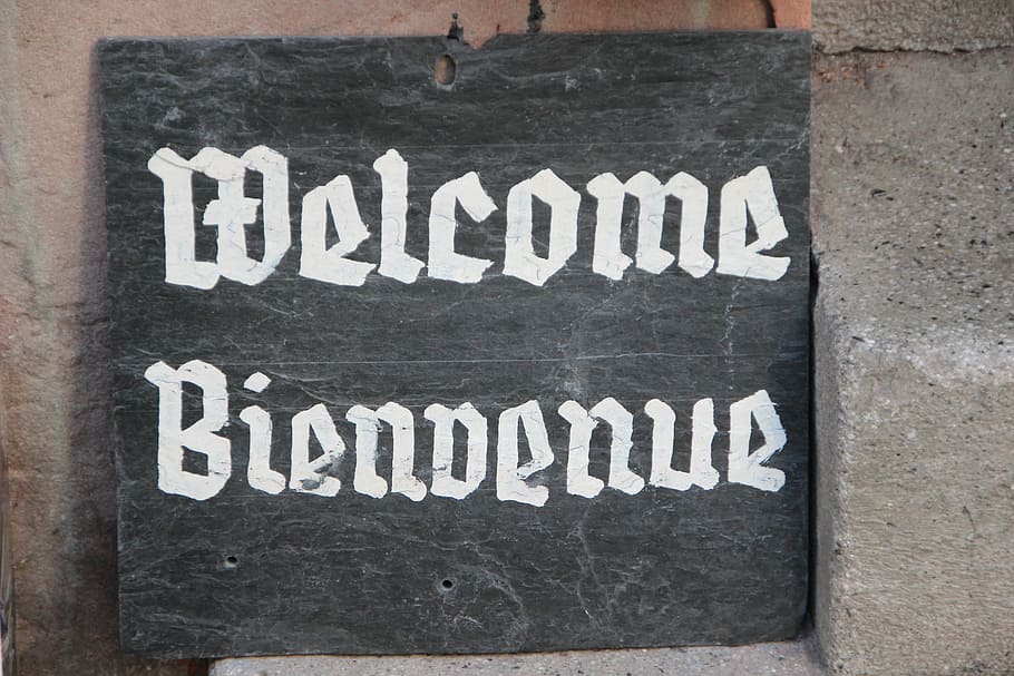 Board, Welcome, Greeting, Integration, note, tourism, read HD wallpaper