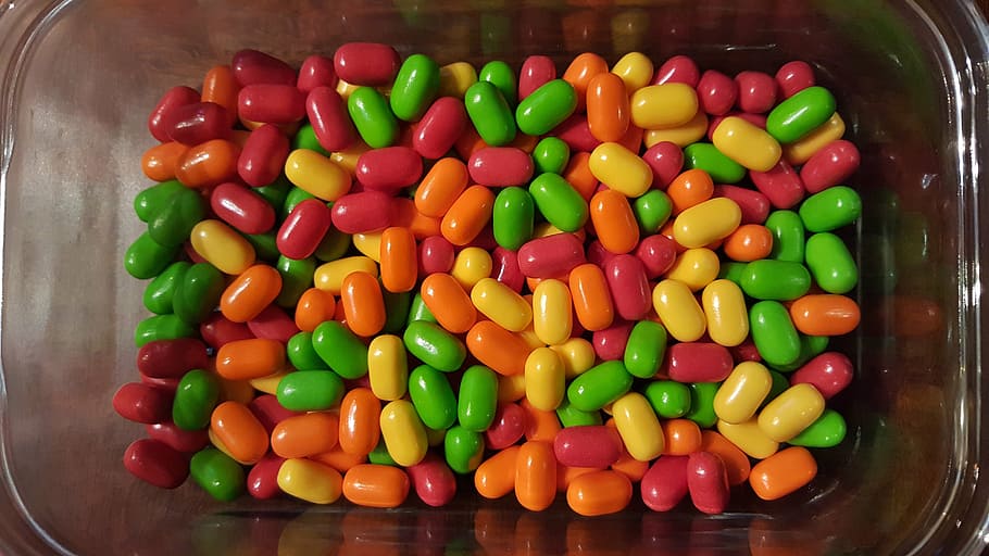 tic tacs, candy, colors, bright colors, candies, assortment