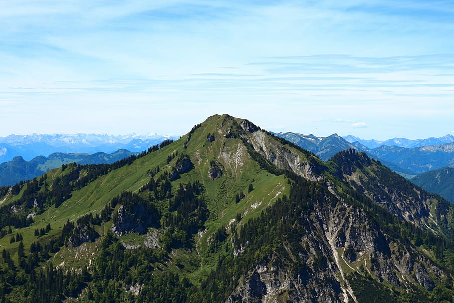 Mountain, Nature, View, Panorama, sky, no people, day, scenics HD wallpaper