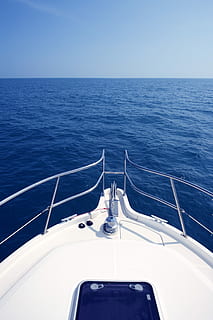 Bow, Ship, Browse, Fishing Boat, mar, speedboat, sea, nautical vessel HD wallpaper