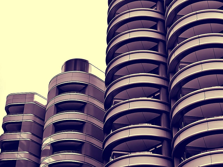 building, architecture, high-rise, skyscraper, perspective, urban HD wallpaper