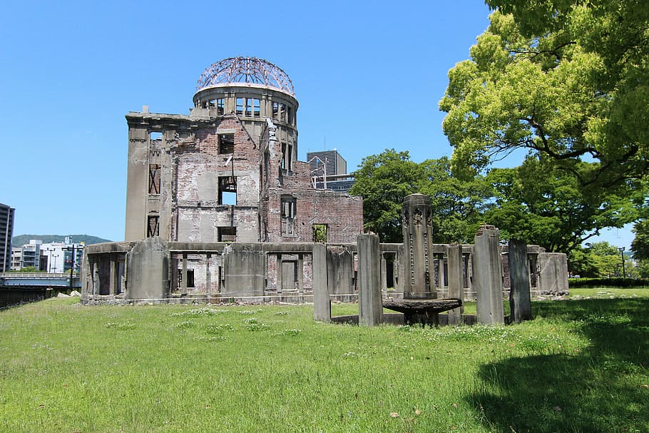 Hiroshima Peace Memorial, war, nuclear, bomb, atomica, japan, HD wallpaper