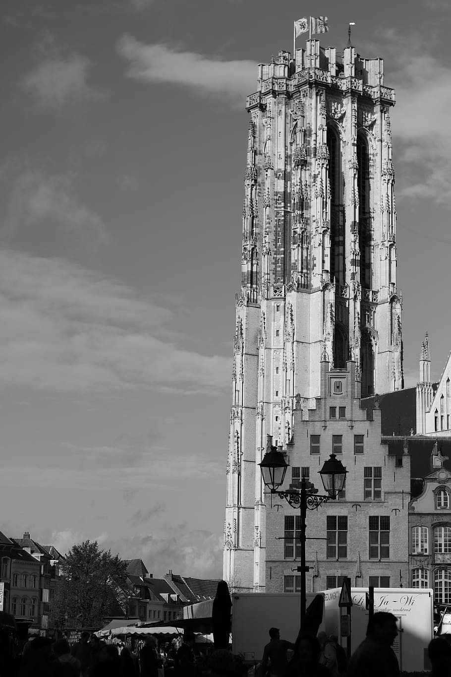 architecture, tower, sky, industry, building, city, travel HD wallpaper