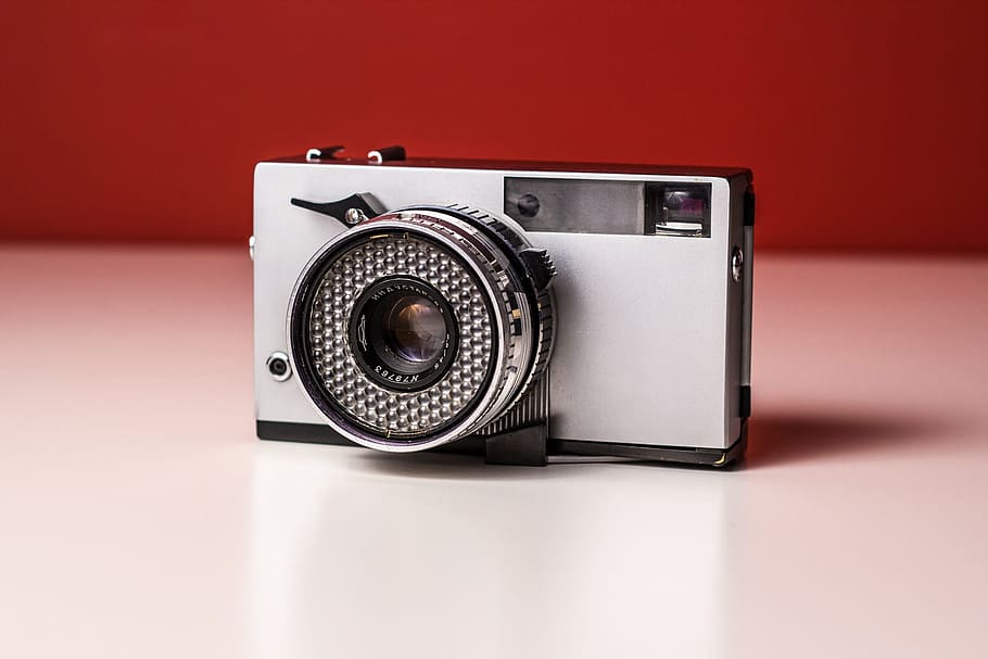 Compact camera, technology, camera - Photographic Equipment, old-fashioned HD wallpaper