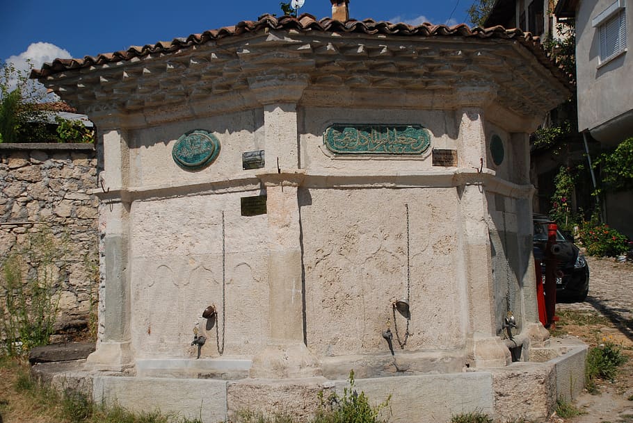 historic, fountain in safranbolu, monument, architecture, built structure