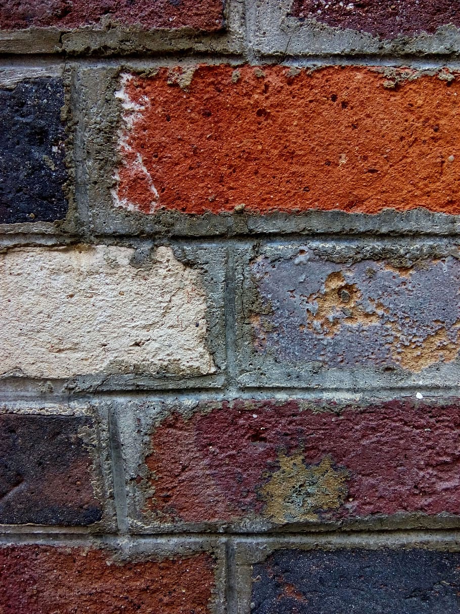 bricks, wall, texture, abstract, aged, old, dirty, building HD wallpaper