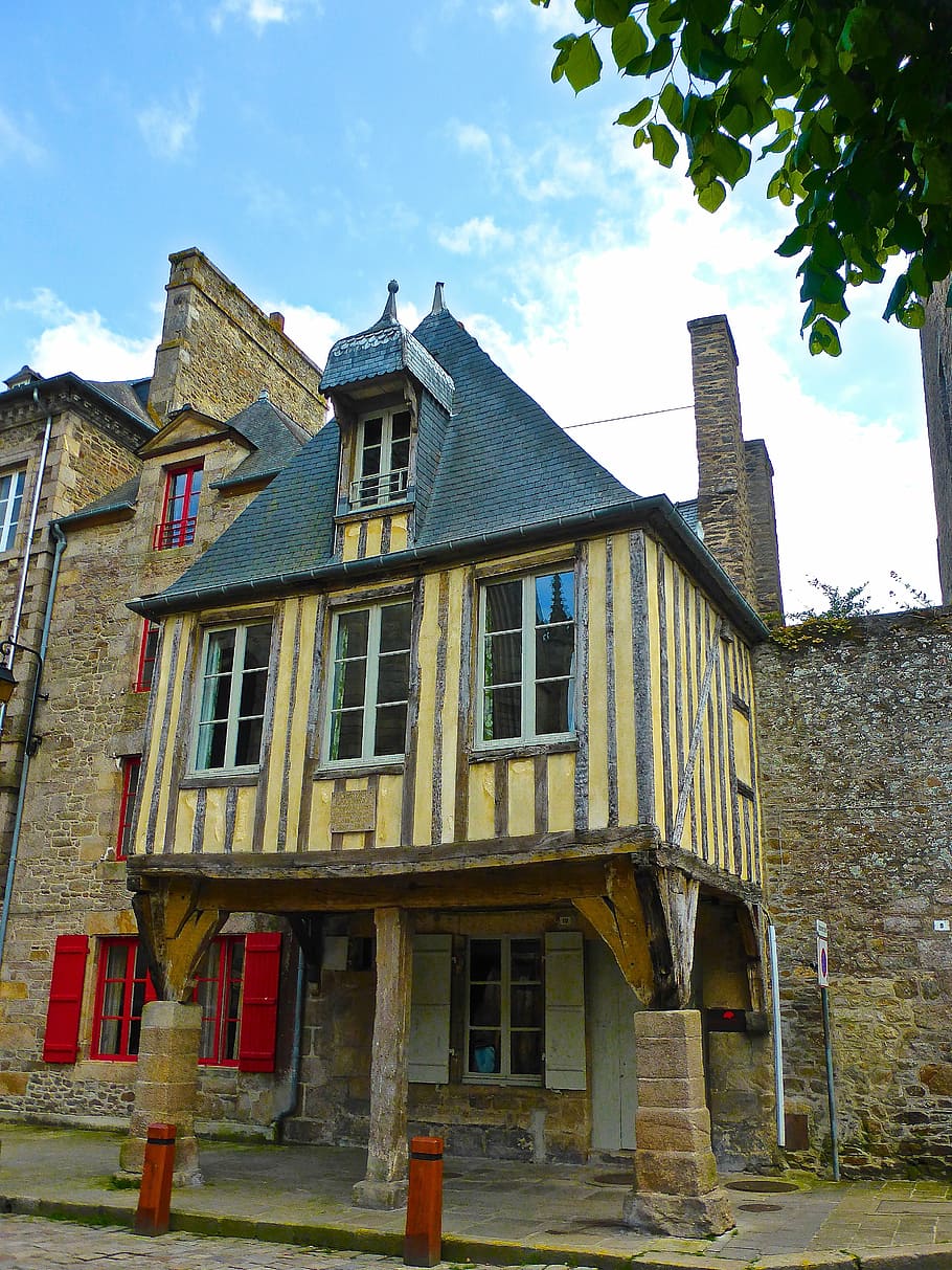 half timbered, medieval, building, architecture, wood, facade HD wallpaper