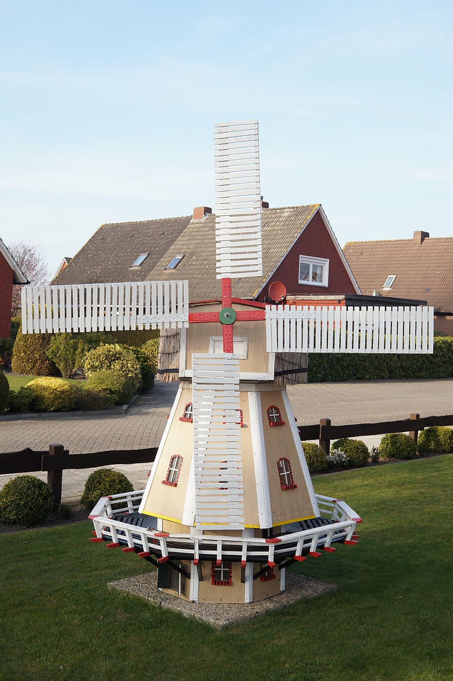 windmill, model, eigenbau, nostalgic, architecture, built structure HD wallpaper
