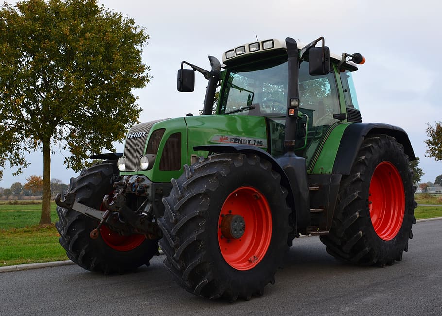 fendt, machine, vehicle, tractor, wheel, transportation, land vehicle HD wallpaper