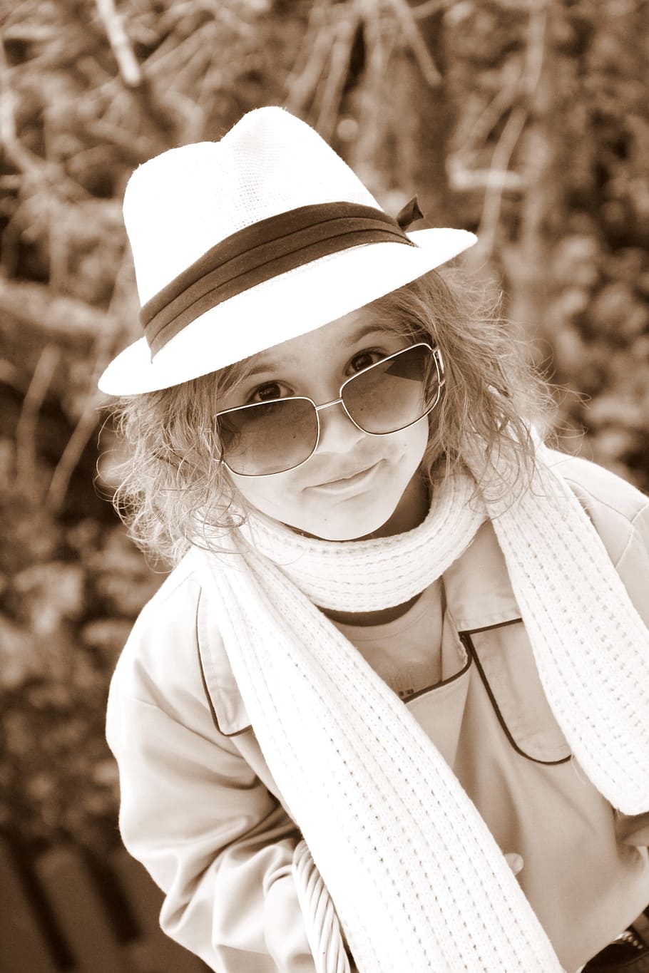 girl, retro, panel, pretty, glasses, one person, real people HD wallpaper