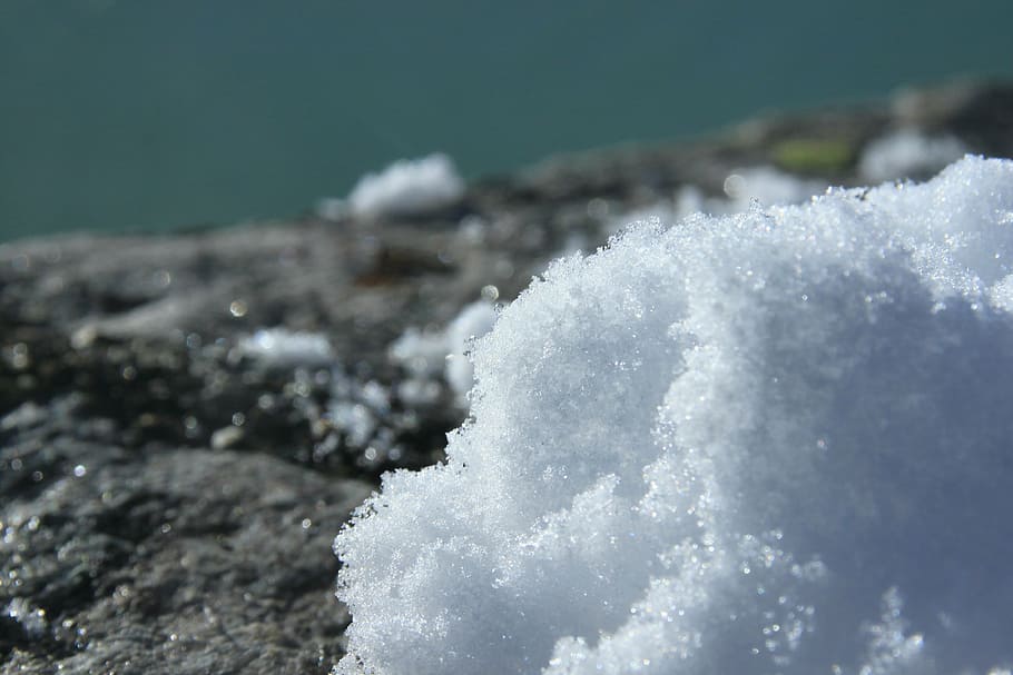 snow, macro, winter, cold temperature, nature, water, ice, no people HD wallpaper