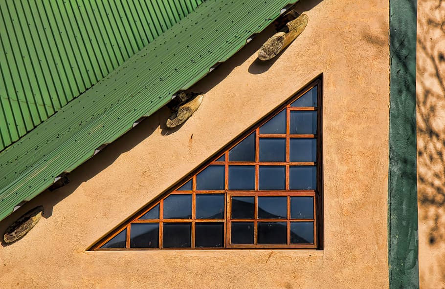 window, glass, reflection, triangle, architecture, design, abstract HD wallpaper