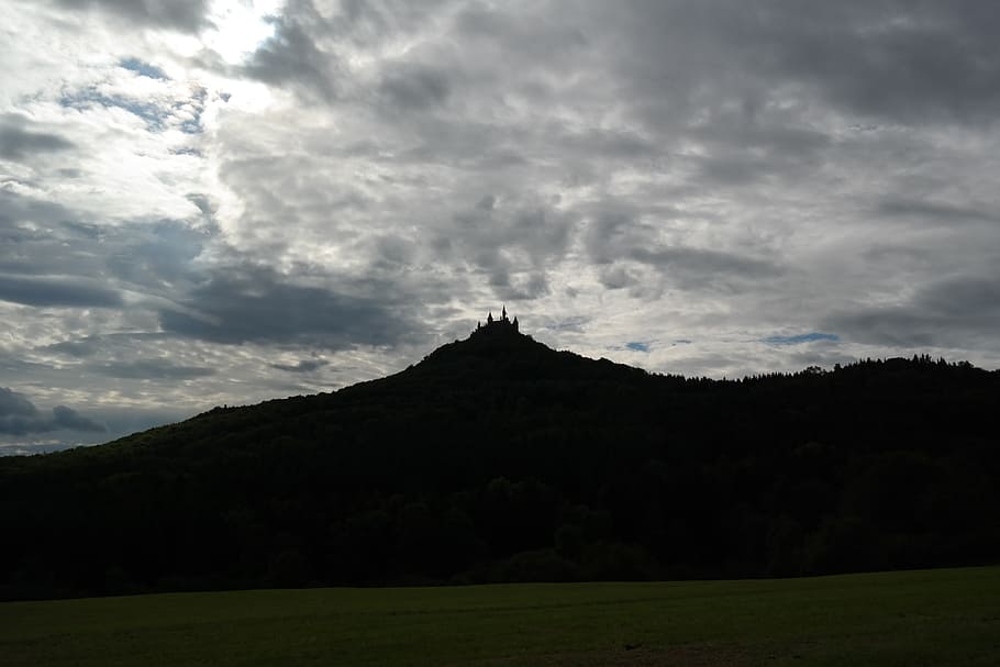 hohenzollern, hohenzollern castle, mountain, ancestral castle, HD wallpaper