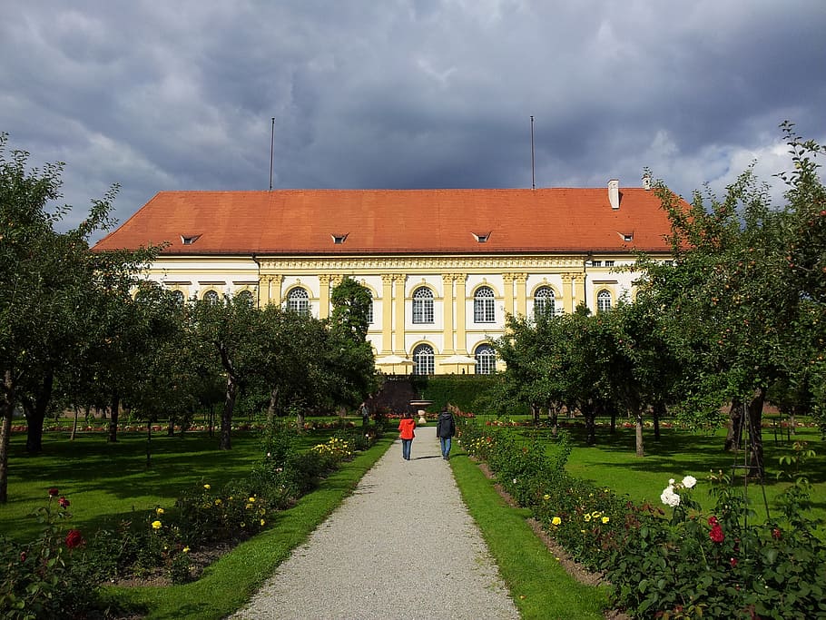 munich, castle, nature, plant, architecture, building exterior HD wallpaper