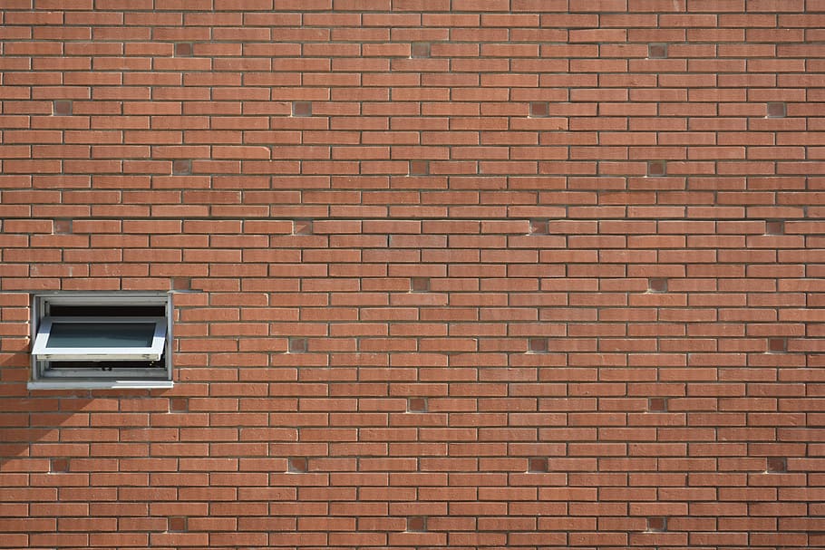 Architecture, Brick Wall, Pattern, texture, window, wall - Building Feature HD wallpaper