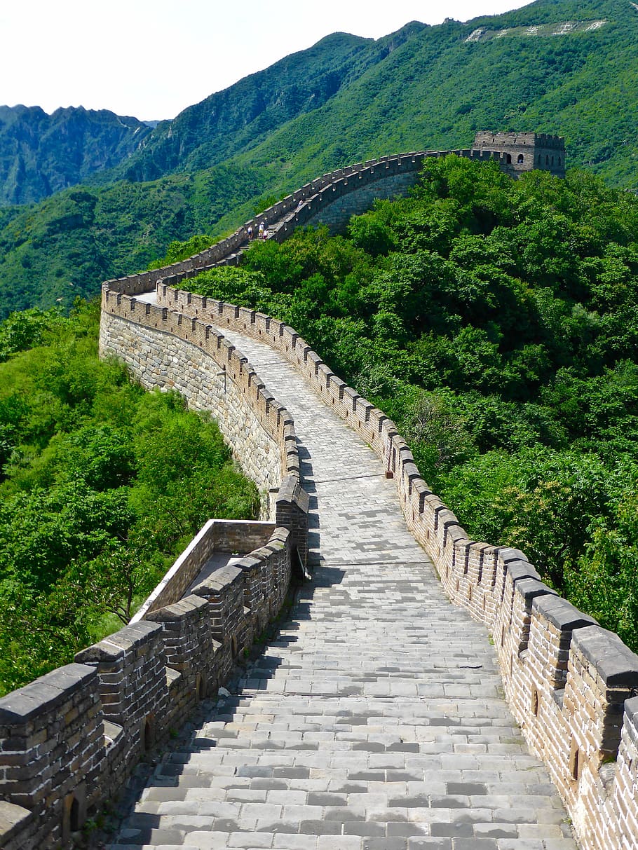 Great Wall of China, chinese, famous, heritage, landmark, historic, HD wallpaper