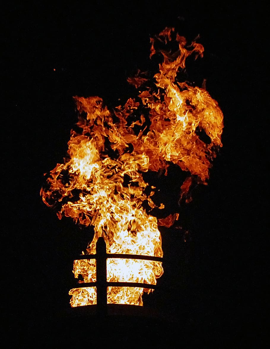 torch, fire, burning, fire - Natural Phenomenon, flame, heat - Temperature HD wallpaper