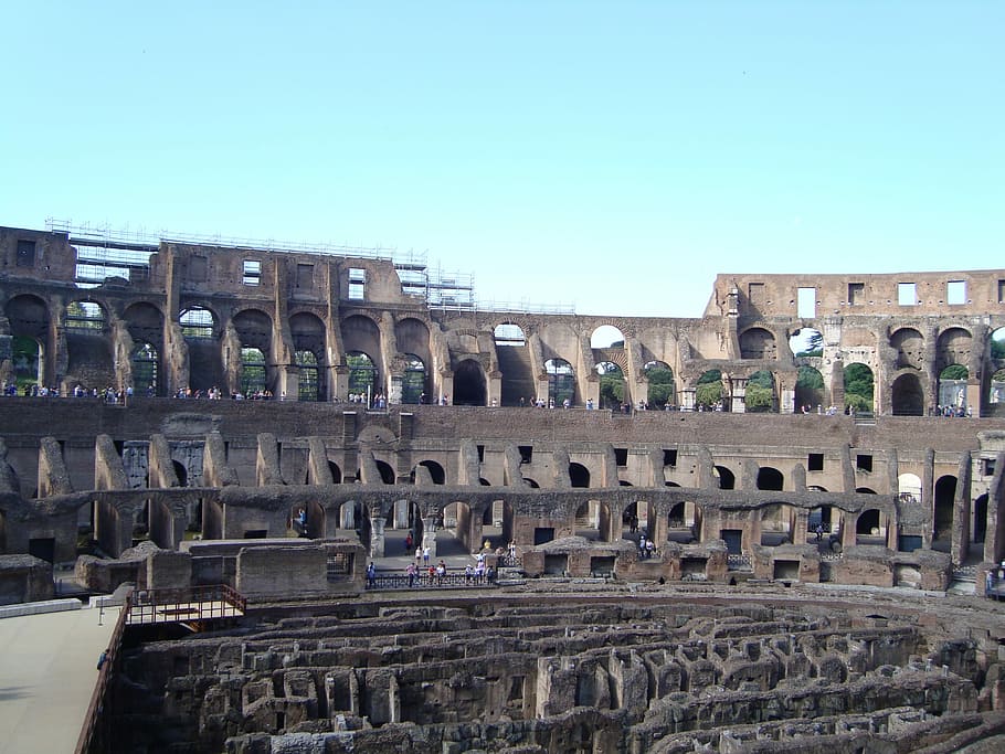 Colloseum, Italy, Architecture, history, travel destinations HD wallpaper