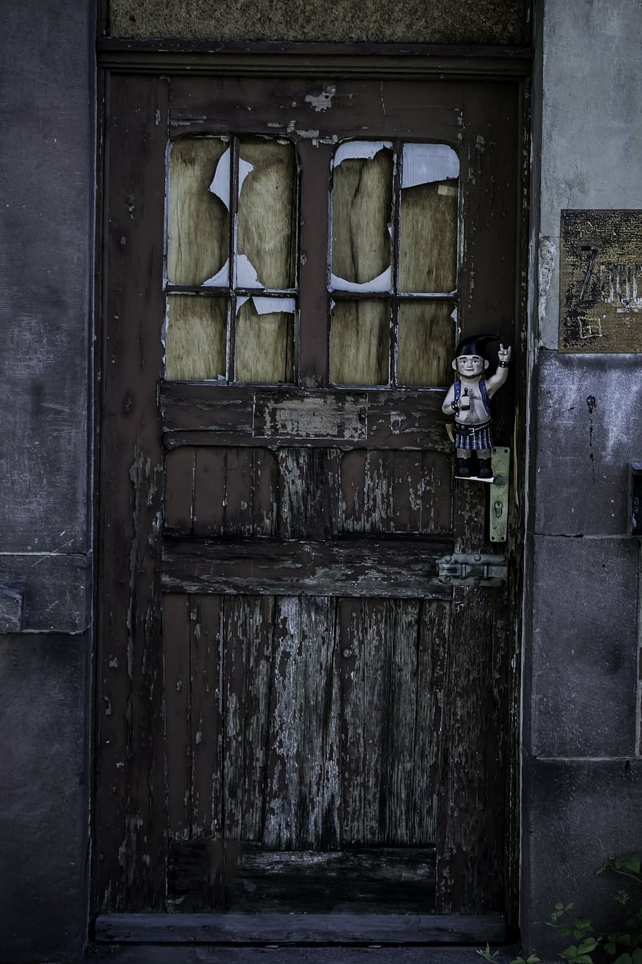door, old, decay, house entrance, input, old door, doors, wood