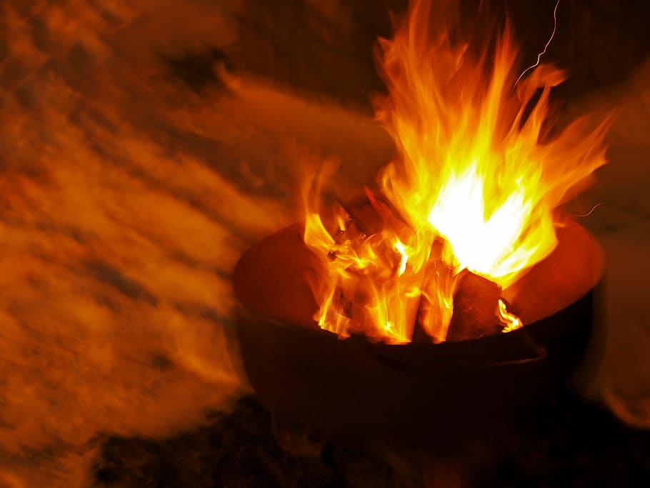 hot, nature, human, fire - Natural Phenomenon, flame, heat - Temperature HD wallpaper