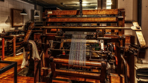 Knitting Machine, Historically, technology, industry, factory HD wallpaper