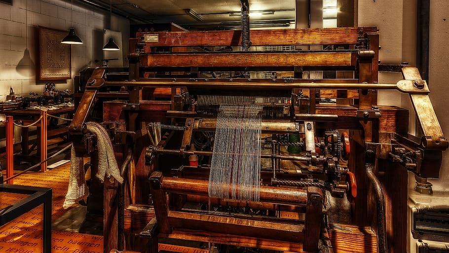 Knitting Machine, Historically, technology, industry, factory HD wallpaper