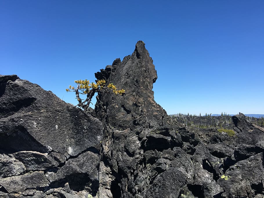 Magma, Obsidian, Landscape, Volcano, lava, volcanic, rocks, HD wallpaper