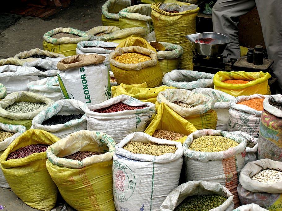 spices, bags, sharp, chili, powder, color, nepal, for sale HD wallpaper