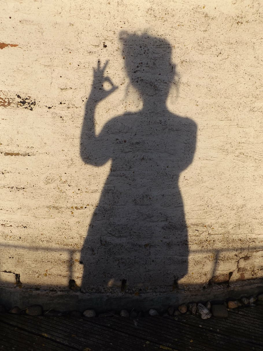 shadow, human, shadow play, personal, outdoor, wall, sunlight HD wallpaper
