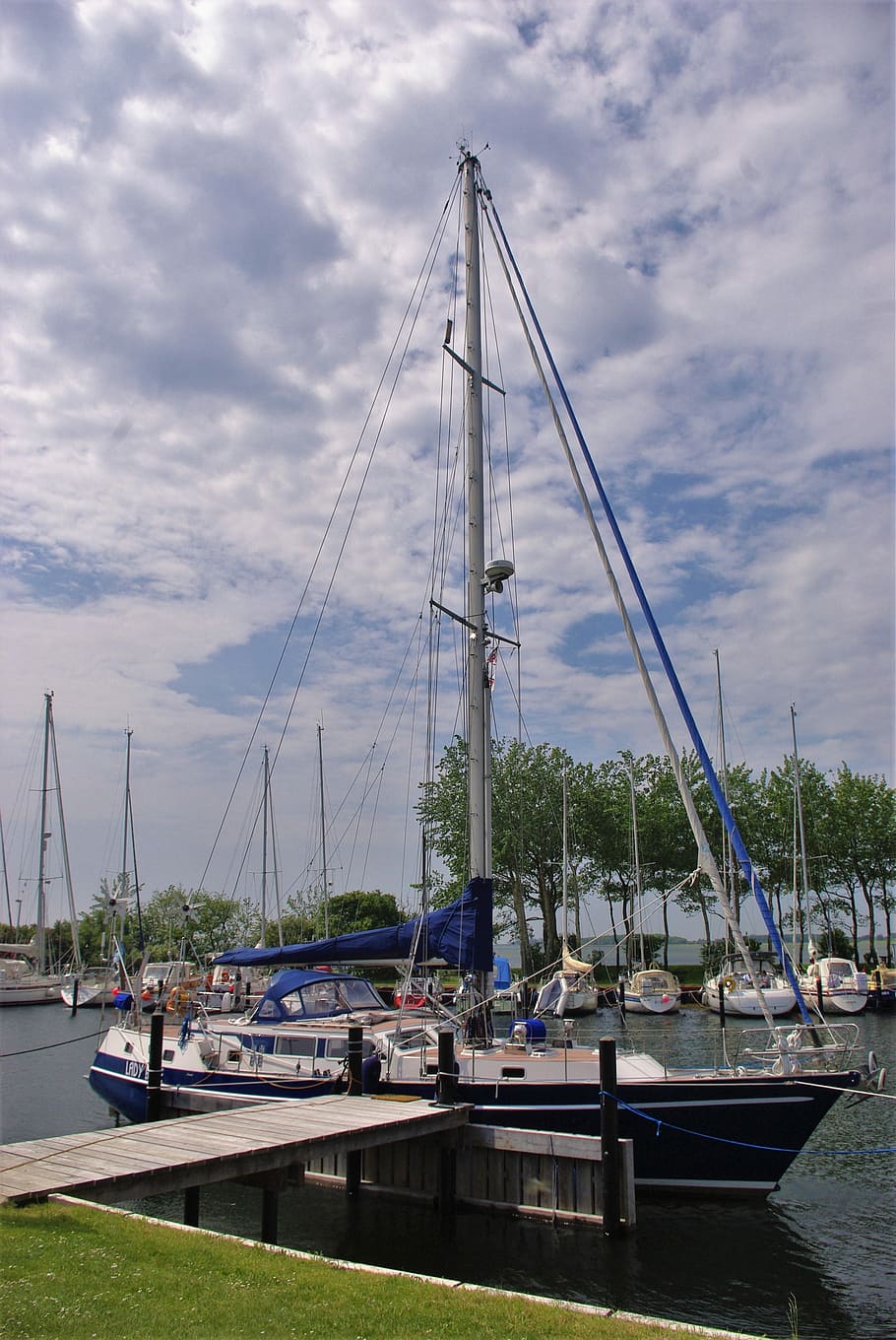 Sailing Vessel, Mast, Boot, Port, fehmarn, baltic sea, sailing boats, HD wallpaper