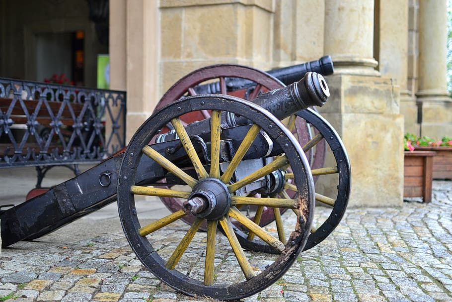 cannon, armament, castle, knighthood, crafts war, history, militaria HD wallpaper