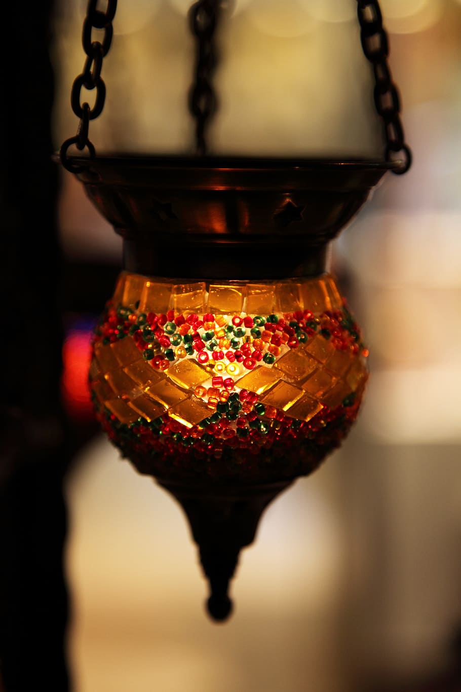 Asian, Light, Candle, art, bright, colored, colorful, colors HD wallpaper